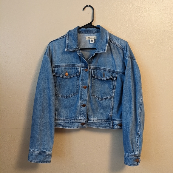 Madewell Light Blue Jean Jacket - Picture 2 of 4